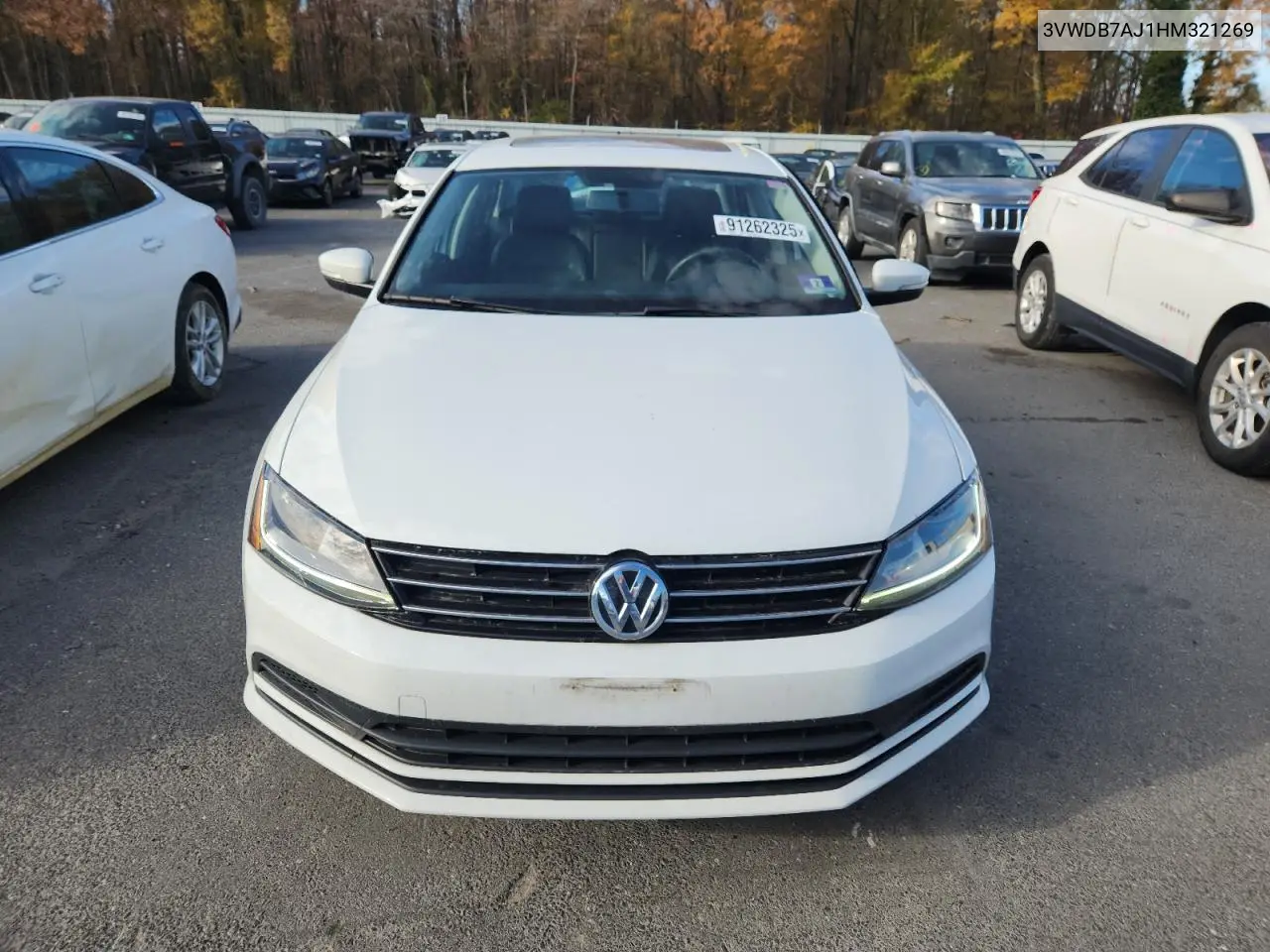 3VWDB7AJ1HM321269 2017 Volkswagen Jetta Se