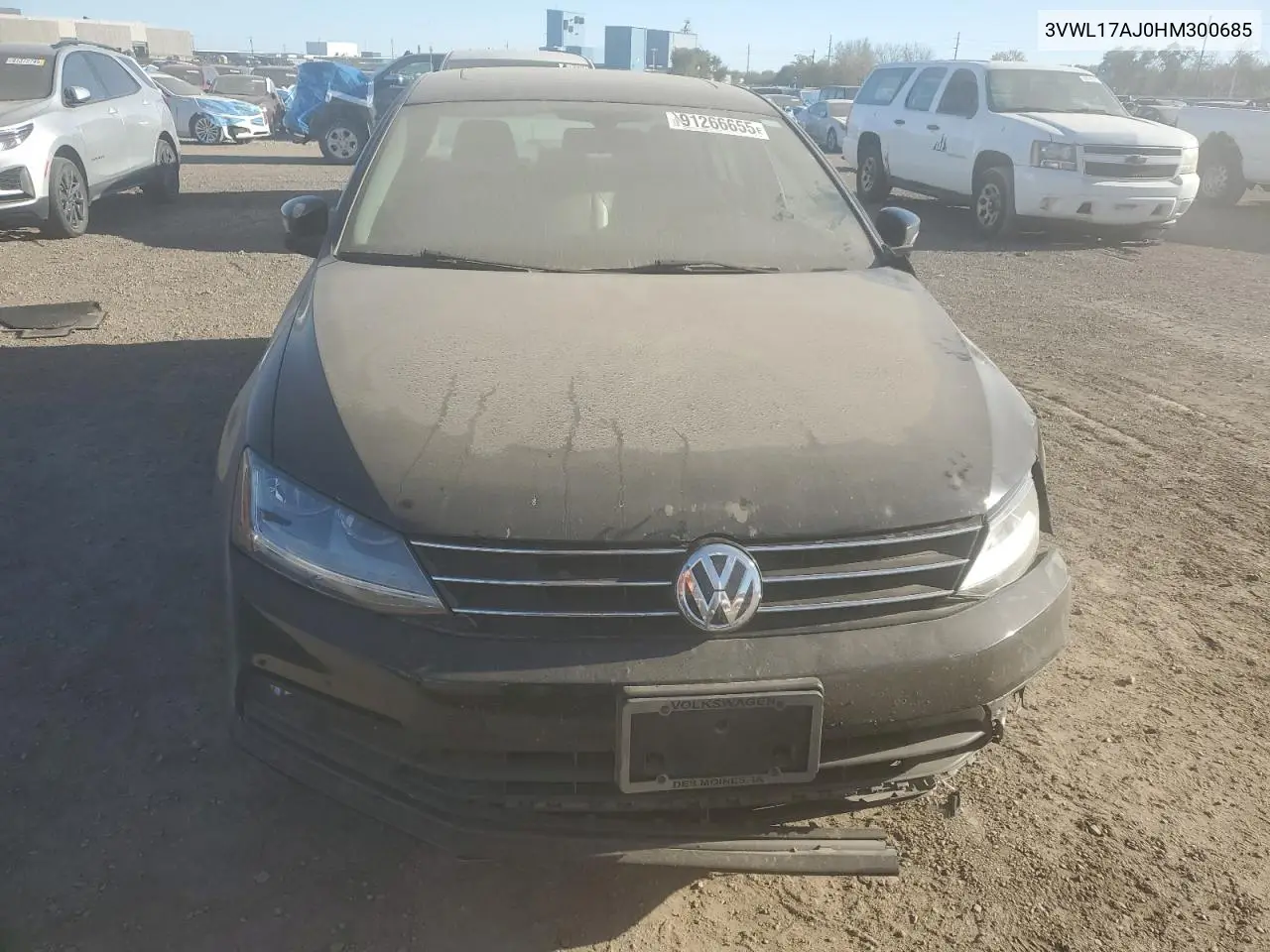 3VWL17AJ0HM300685 2017 Volkswagen Jetta Sel
