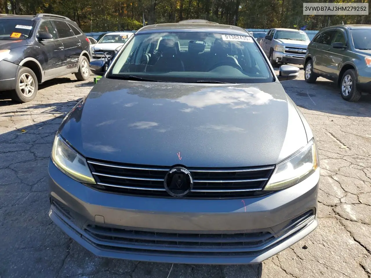 3VWDB7AJ3HM279252 2017 Volkswagen Jetta Se