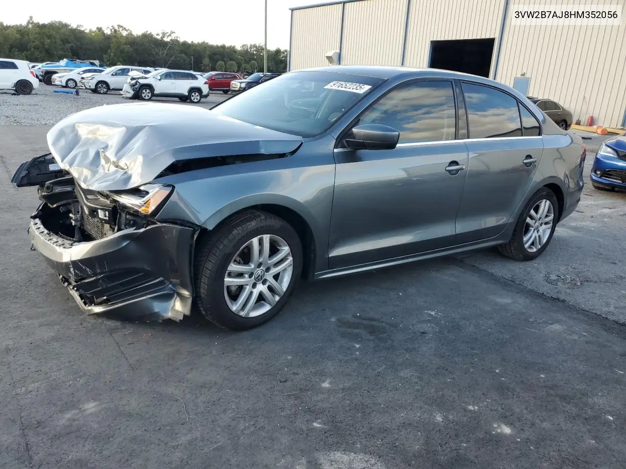 3VW2B7AJ8HM352056 2017 Volkswagen Jetta S