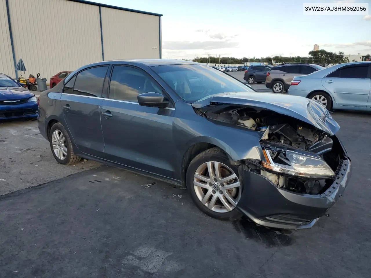 3VW2B7AJ8HM352056 2017 Volkswagen Jetta S