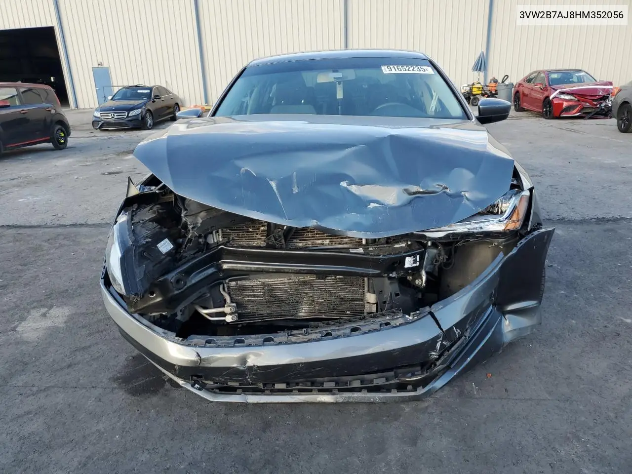 3VW2B7AJ8HM352056 2017 Volkswagen Jetta S