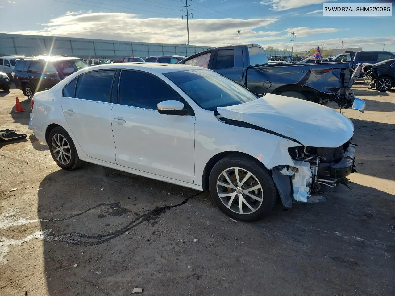 3VWDB7AJ8HM320085 2017 Volkswagen Jetta Se