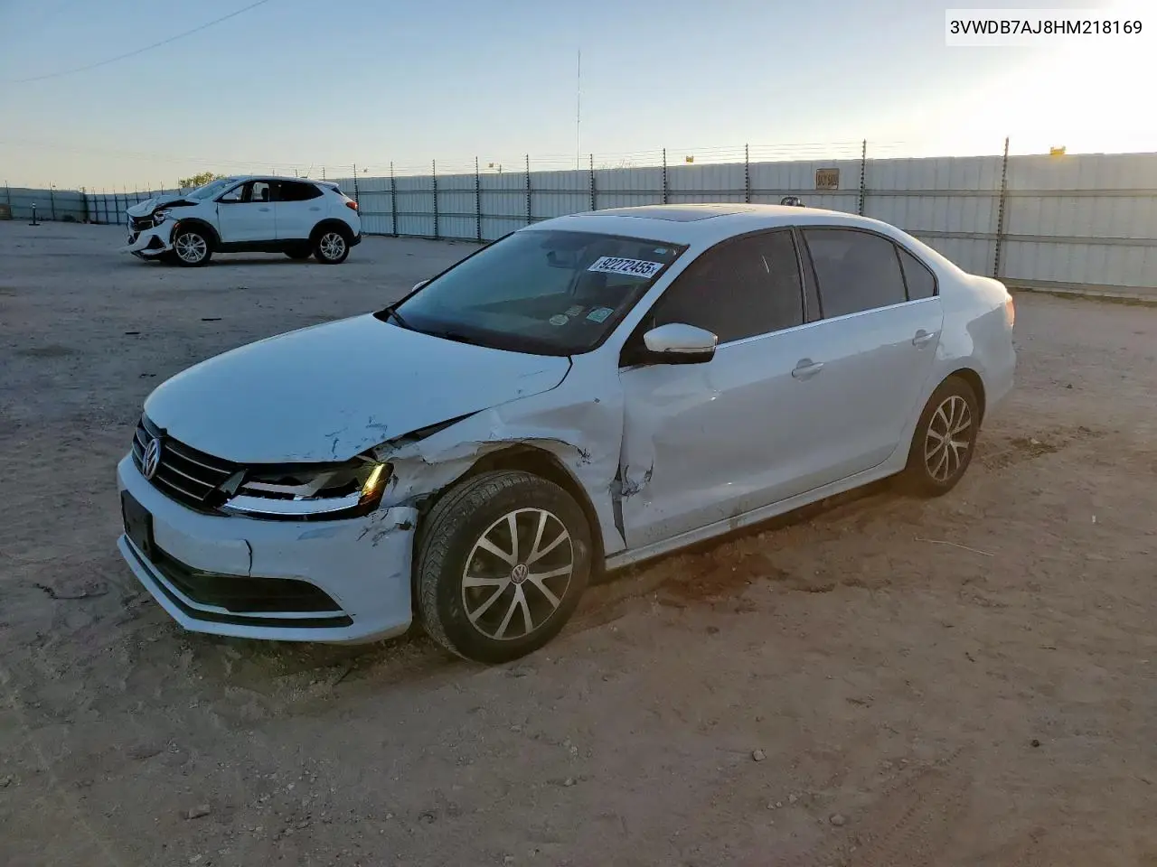 3VWDB7AJ8HM218169 2017 Volkswagen Jetta Se
