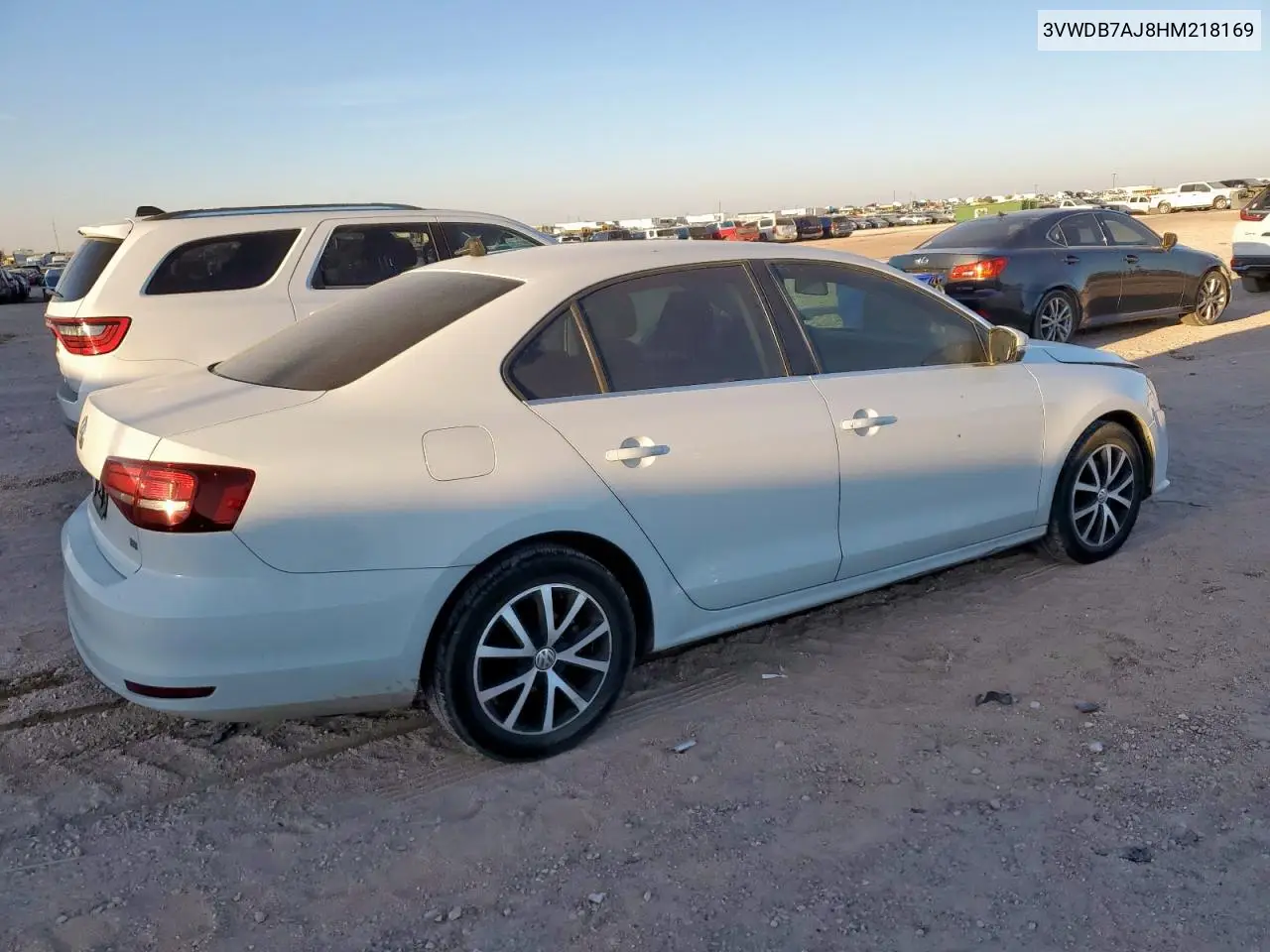 3VWDB7AJ8HM218169 2017 Volkswagen Jetta Se