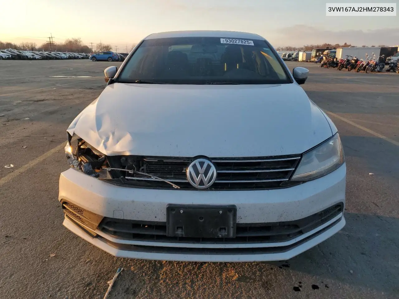 3VW167AJ2HM278343 2017 Volkswagen Jetta S