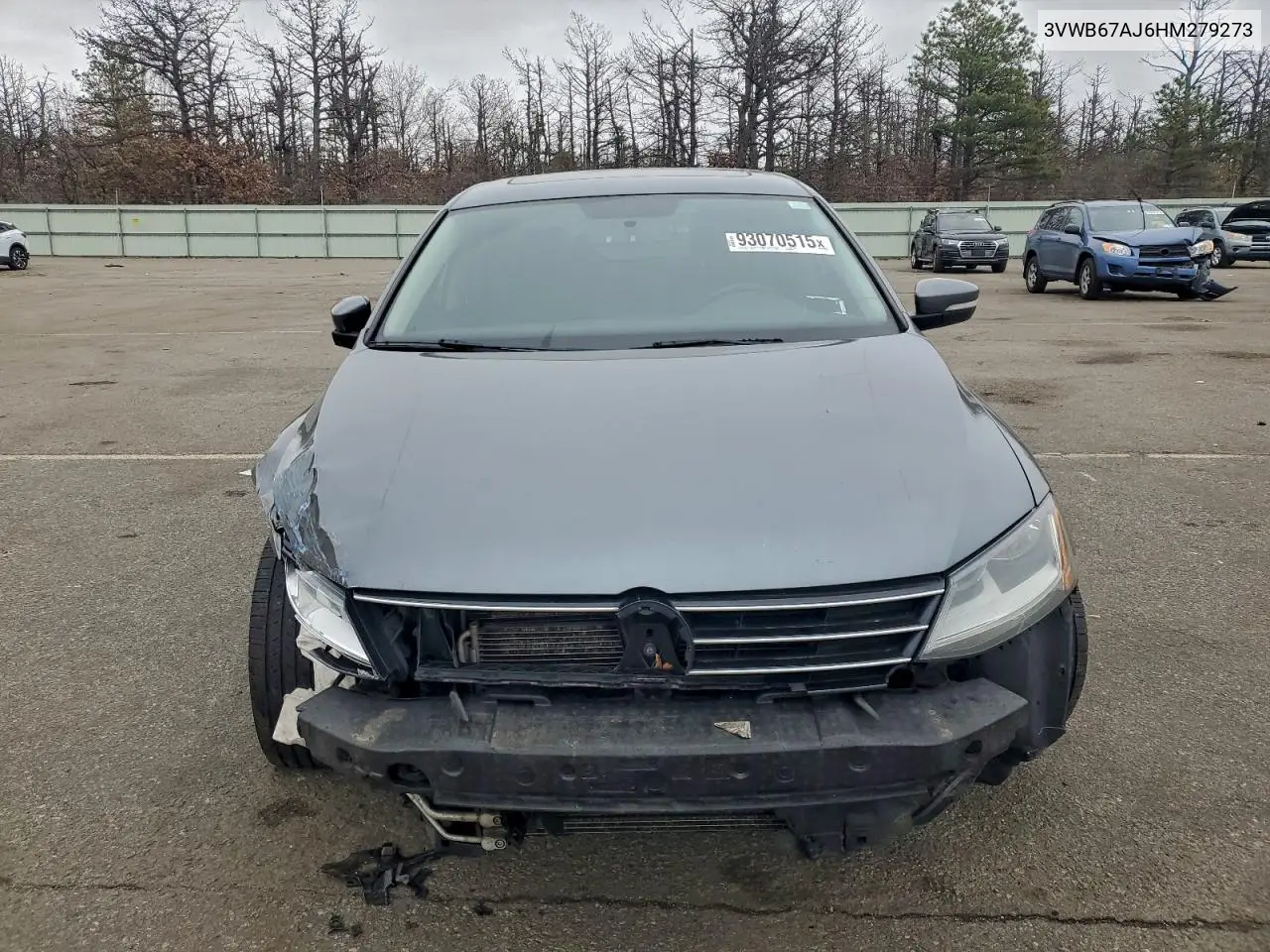 3VWB67AJ6HM279273 2017 Volkswagen Jetta Se