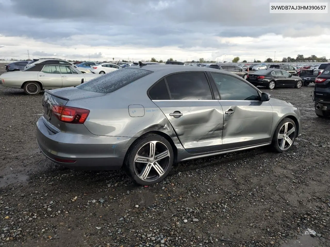 3VWDB7AJ3HM390657 2017 Volkswagen Jetta Se