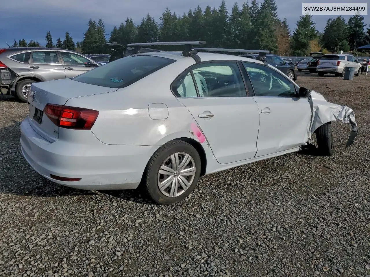 3VW2B7AJ8HM284499 2017 Volkswagen Jetta S