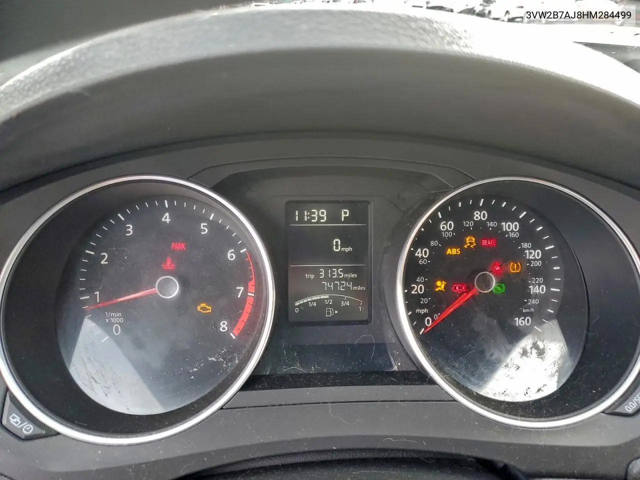 3VW2B7AJ8HM284499 2017 Volkswagen Jetta S