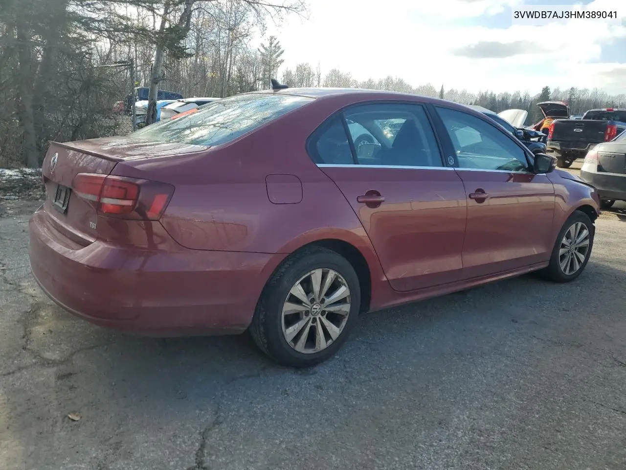 3VWDB7AJ3HM389041 2017 Volkswagen Jetta Se