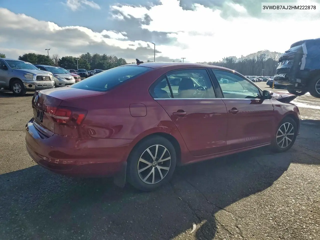 3VWDB7AJ2HM222878 2017 Volkswagen Jetta Se
