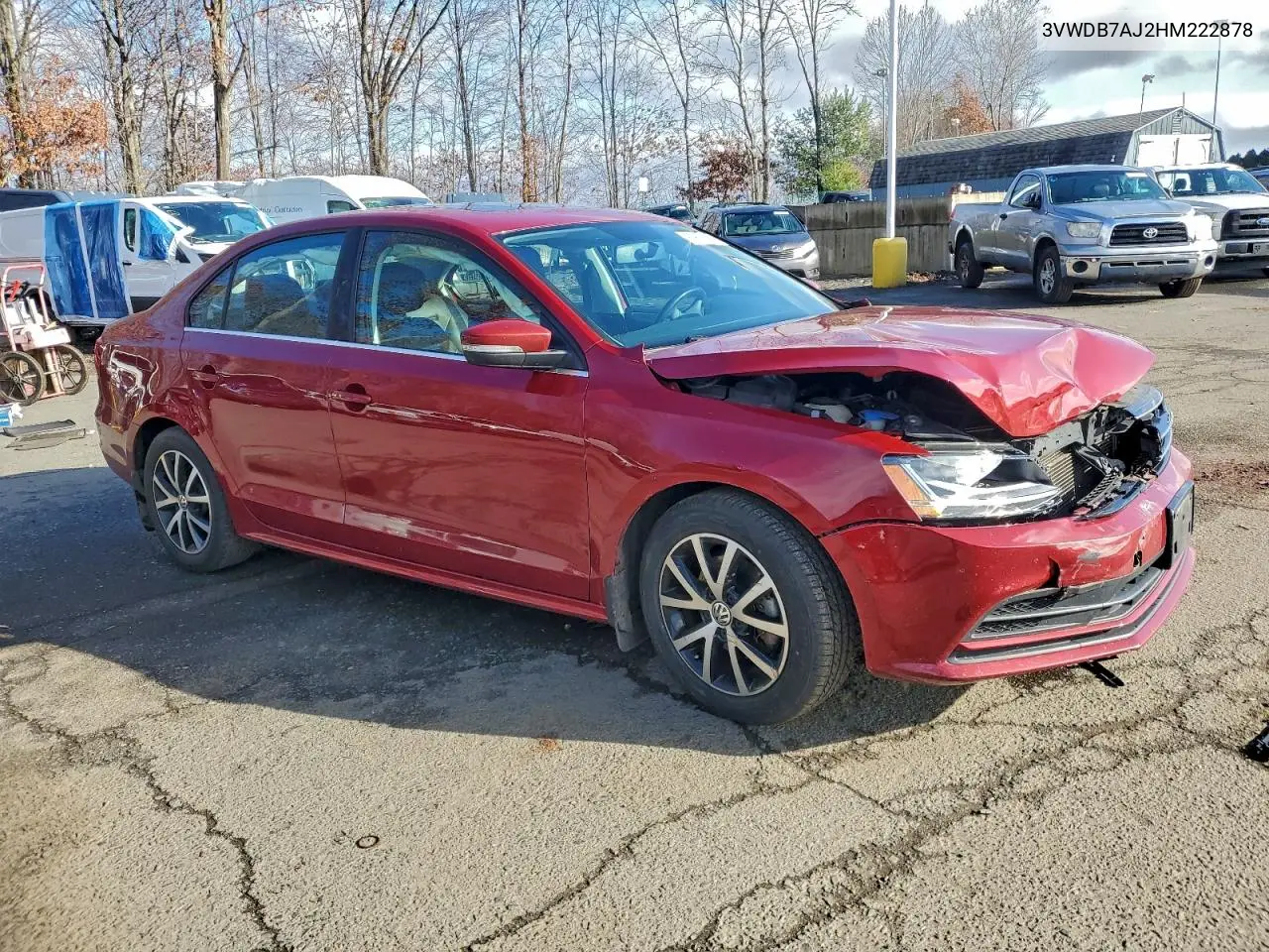 3VWDB7AJ2HM222878 2017 Volkswagen Jetta Se