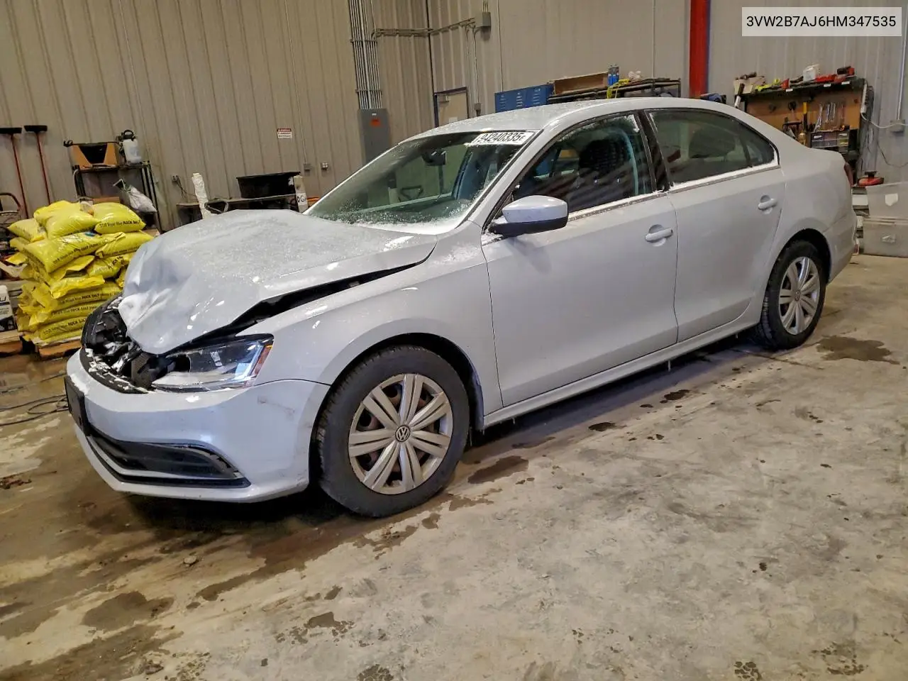3VW2B7AJ6HM347535 2017 Volkswagen Jetta S