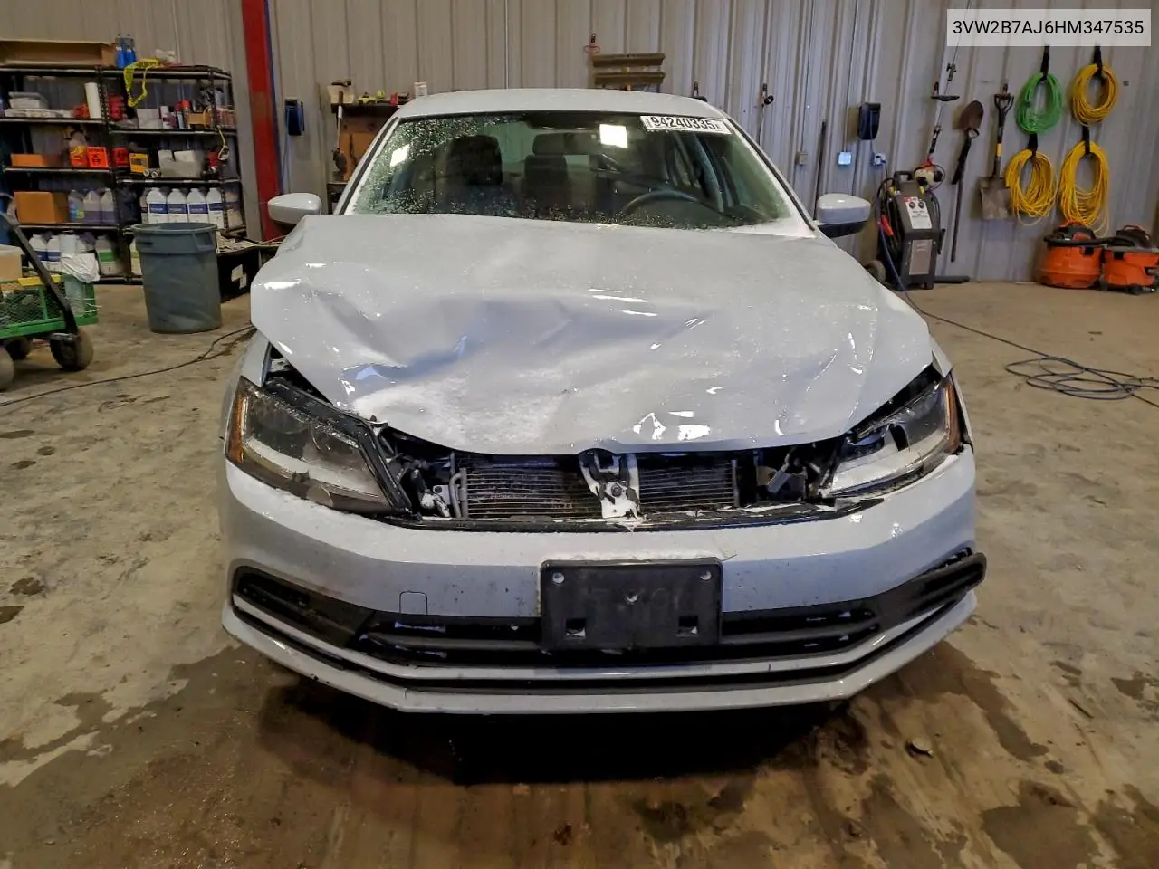 3VW2B7AJ6HM347535 2017 Volkswagen Jetta S