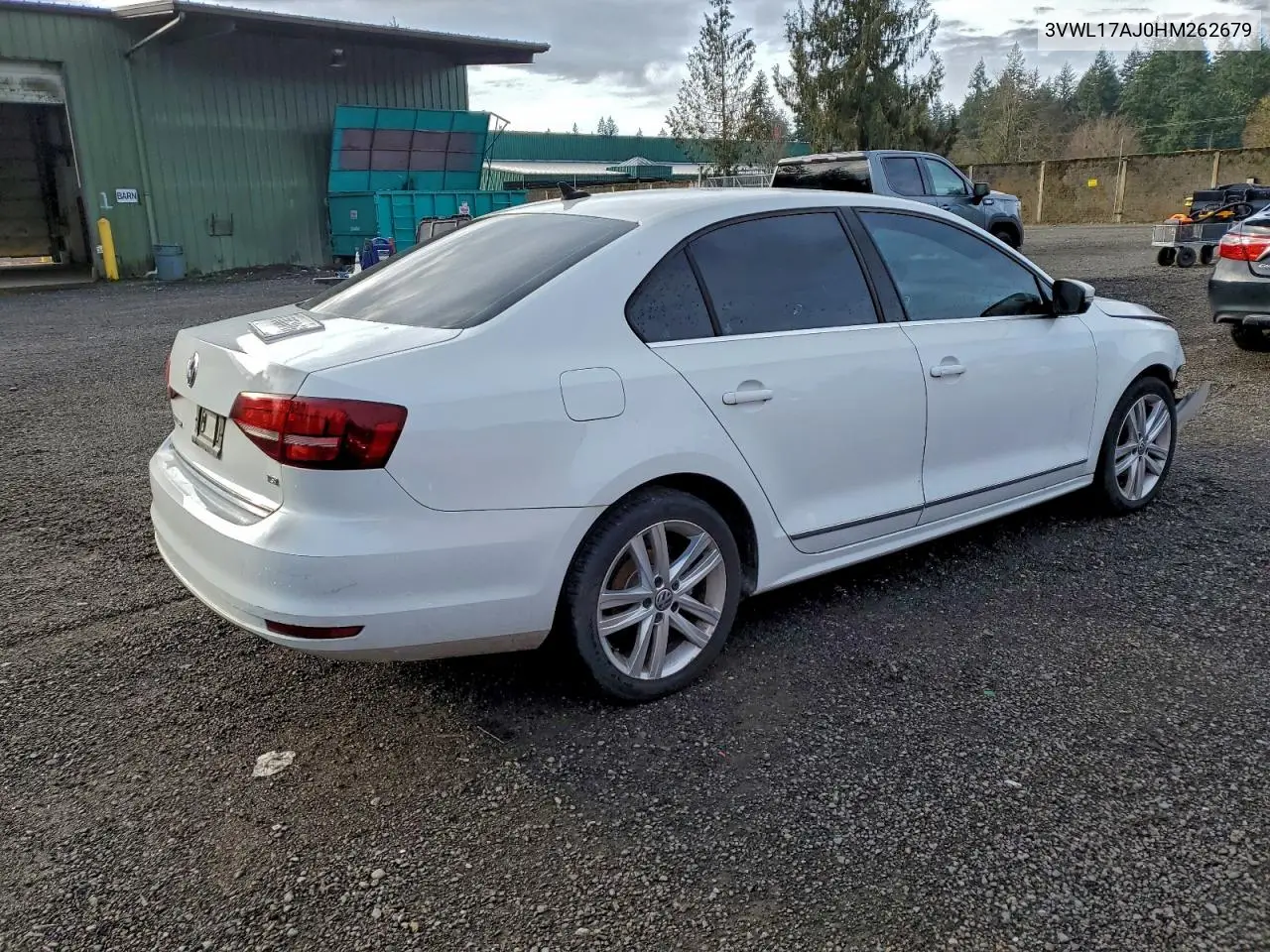 3VWL17AJ0HM262679 2017 Volkswagen Jetta Sel