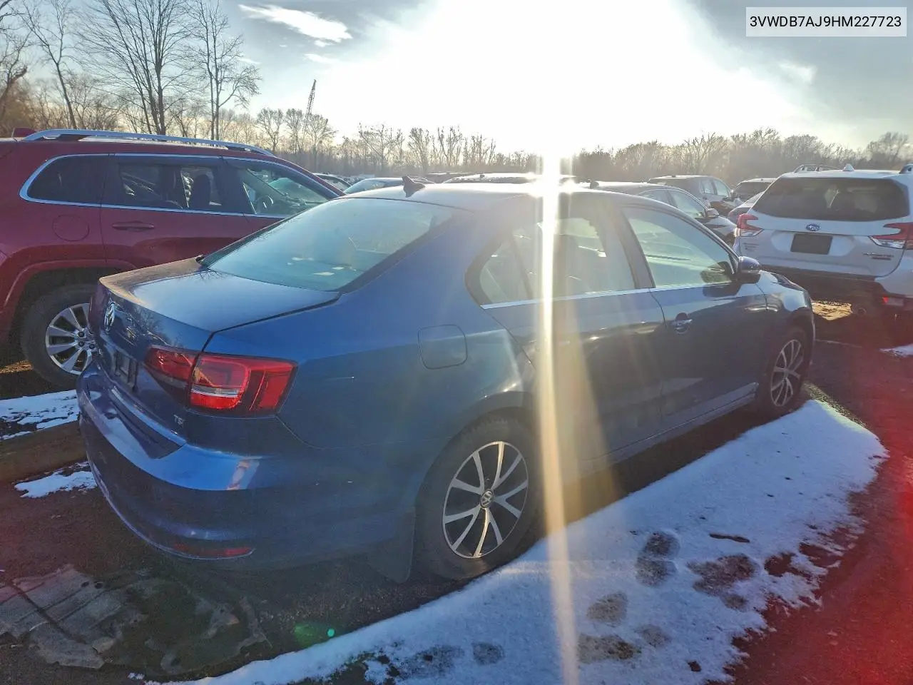 3VWDB7AJ9HM227723 2017 Volkswagen Jetta Se