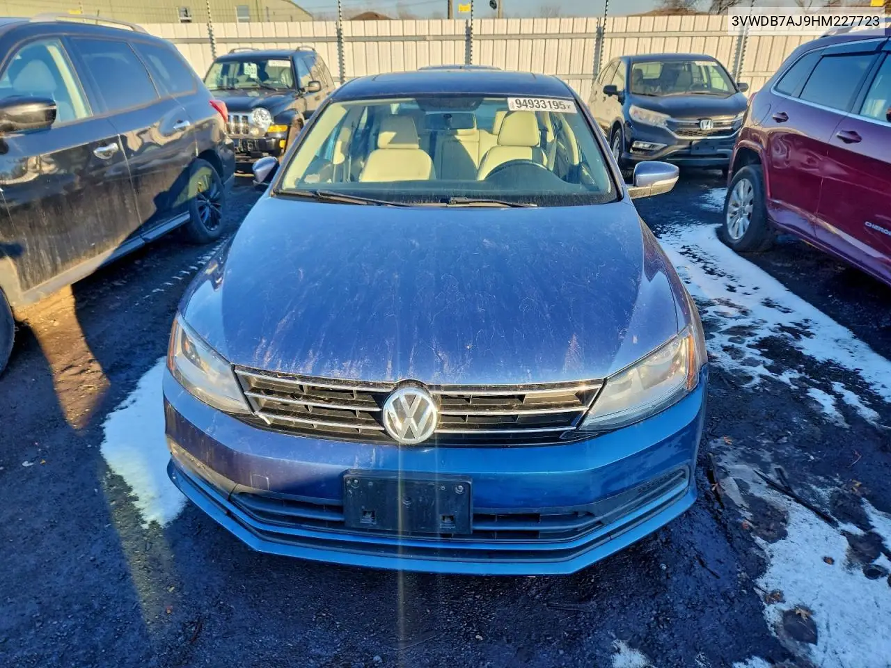 3VWDB7AJ9HM227723 2017 Volkswagen Jetta Se