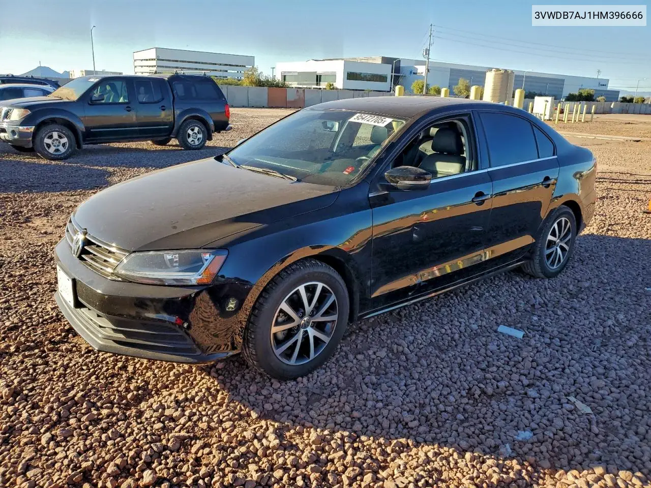 3VWDB7AJ1HM396666 2017 Volkswagen Jetta Se