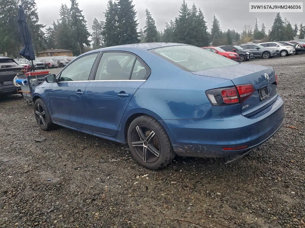 3VW167AJ9HM246036 2017 Volkswagen Jetta S