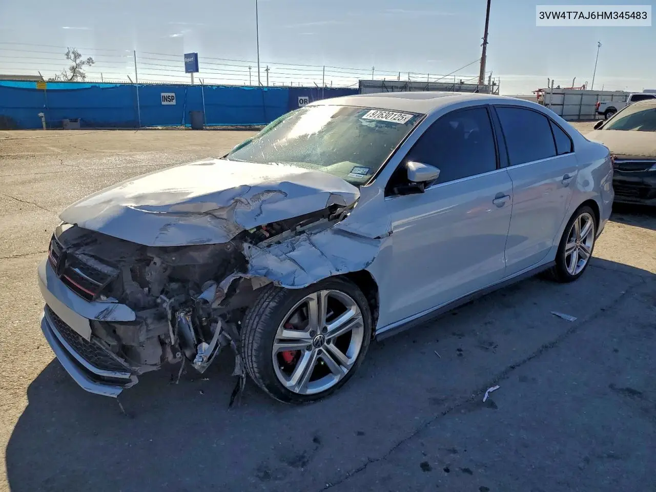 3VW4T7AJ6HM345483 2017 Volkswagen Jetta Gli