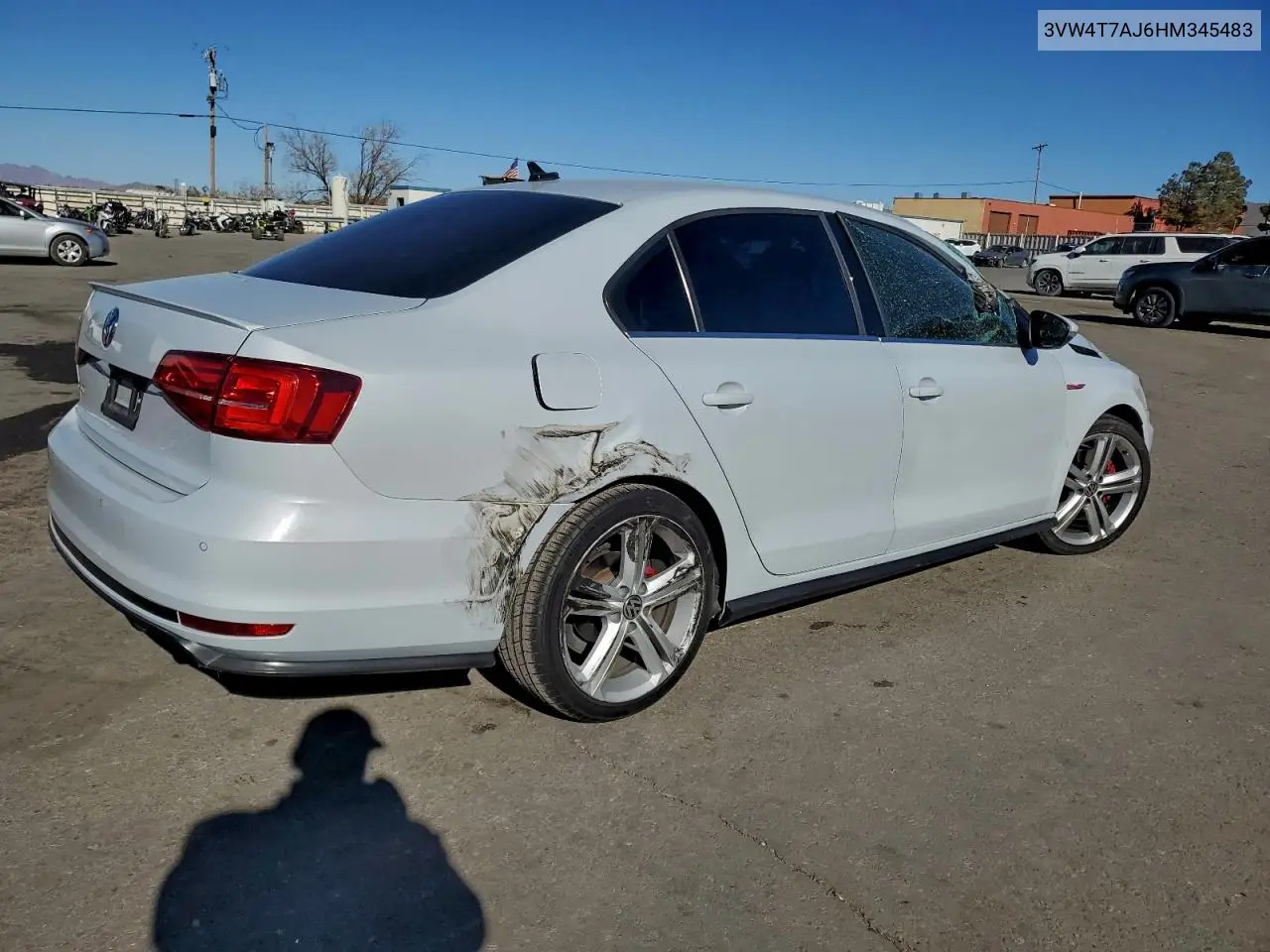3VW4T7AJ6HM345483 2017 Volkswagen Jetta Gli