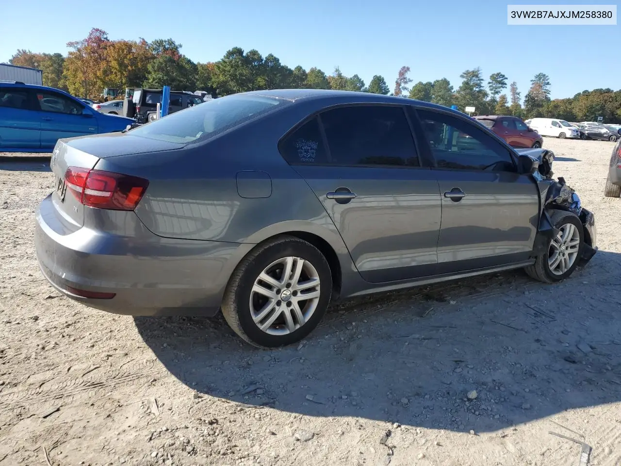 3VW2B7AJXJM258380 2018 Volkswagen Jetta S