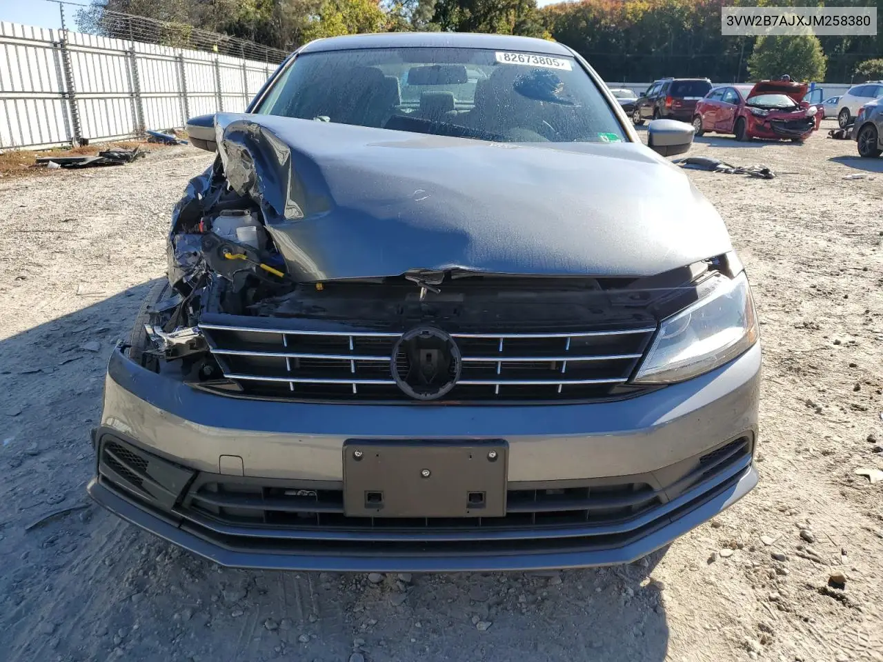 3VW2B7AJXJM258380 2018 Volkswagen Jetta S