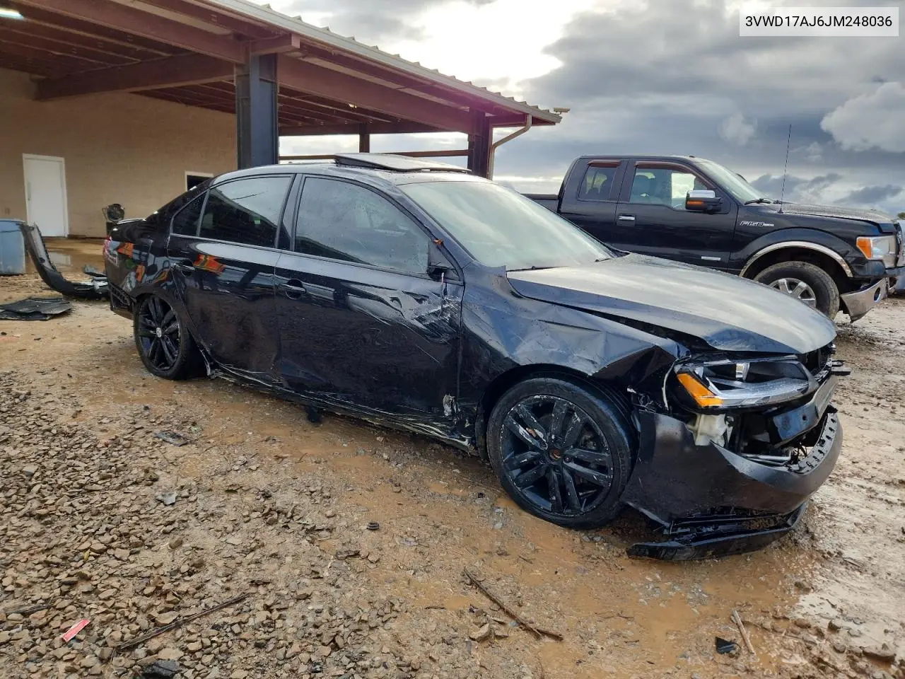 3VWD17AJ6JM248036 2018 Volkswagen Jetta Sport