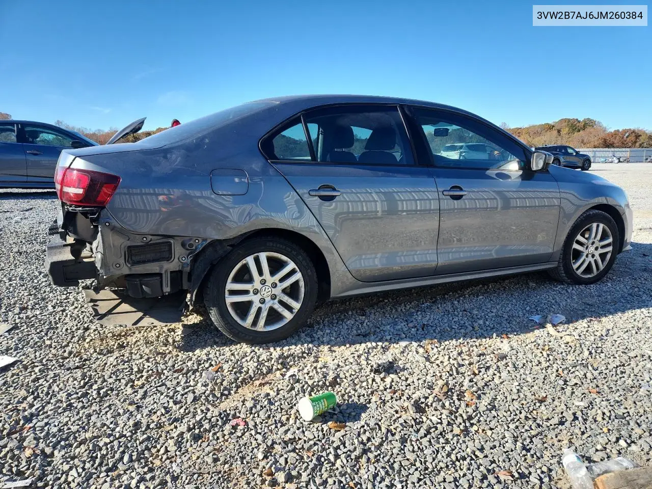 3VW2B7AJ6JM260384 2018 Volkswagen Jetta S
