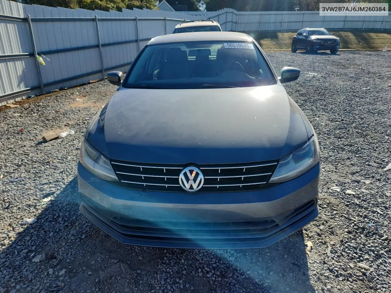 3VW2B7AJ6JM260384 2018 Volkswagen Jetta S