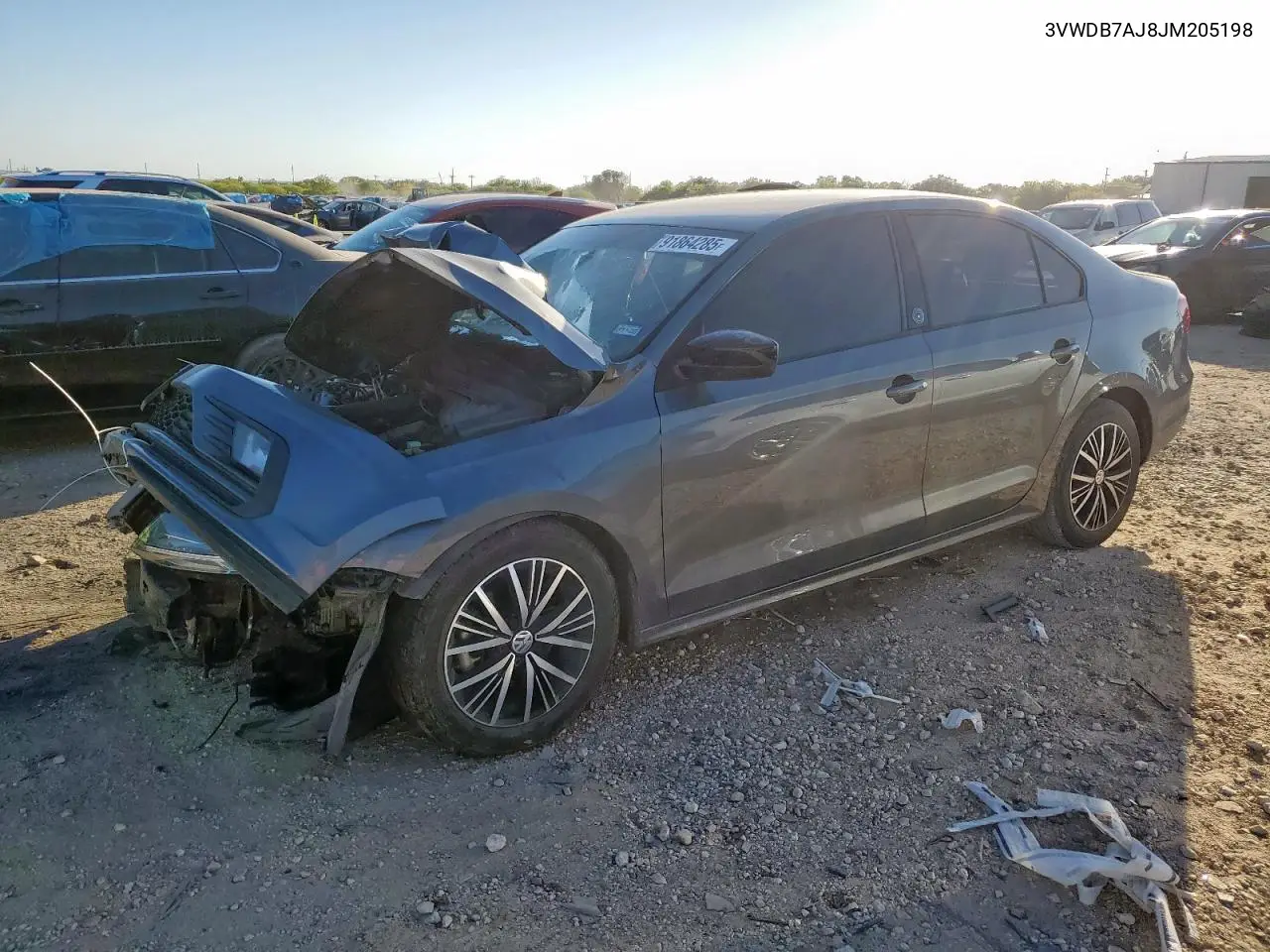 3VWDB7AJ8JM205198 2018 Volkswagen Jetta Se