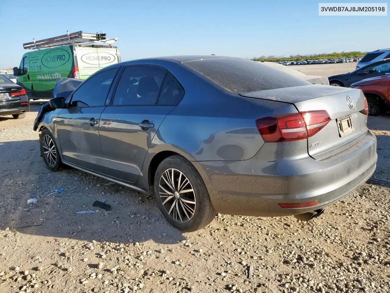 3VWDB7AJ8JM205198 2018 Volkswagen Jetta Se