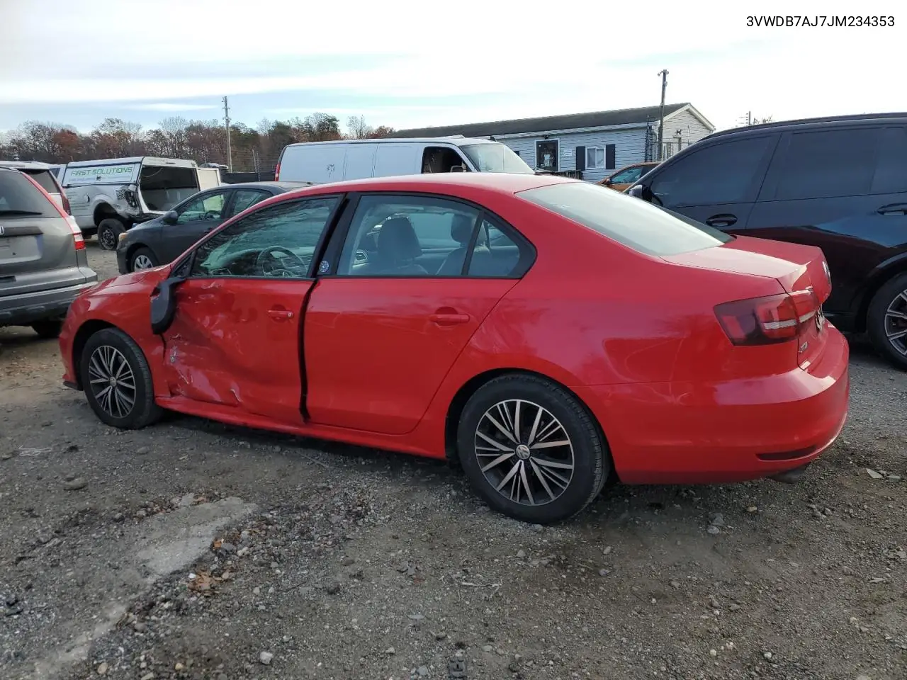 3VWDB7AJ7JM234353 2018 Volkswagen Jetta Se