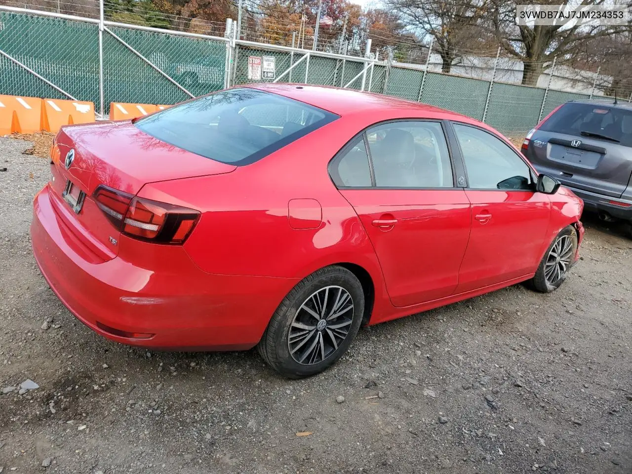3VWDB7AJ7JM234353 2018 Volkswagen Jetta Se