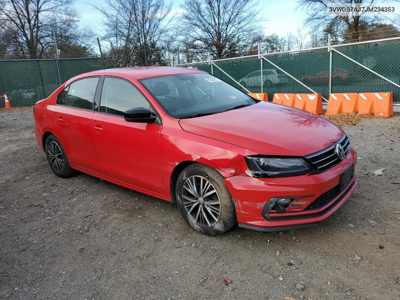 3VWDB7AJ7JM234353 2018 Volkswagen Jetta Se