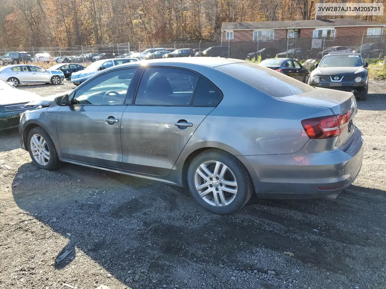 3VW2B7AJ1JM205731 2018 Volkswagen Jetta S