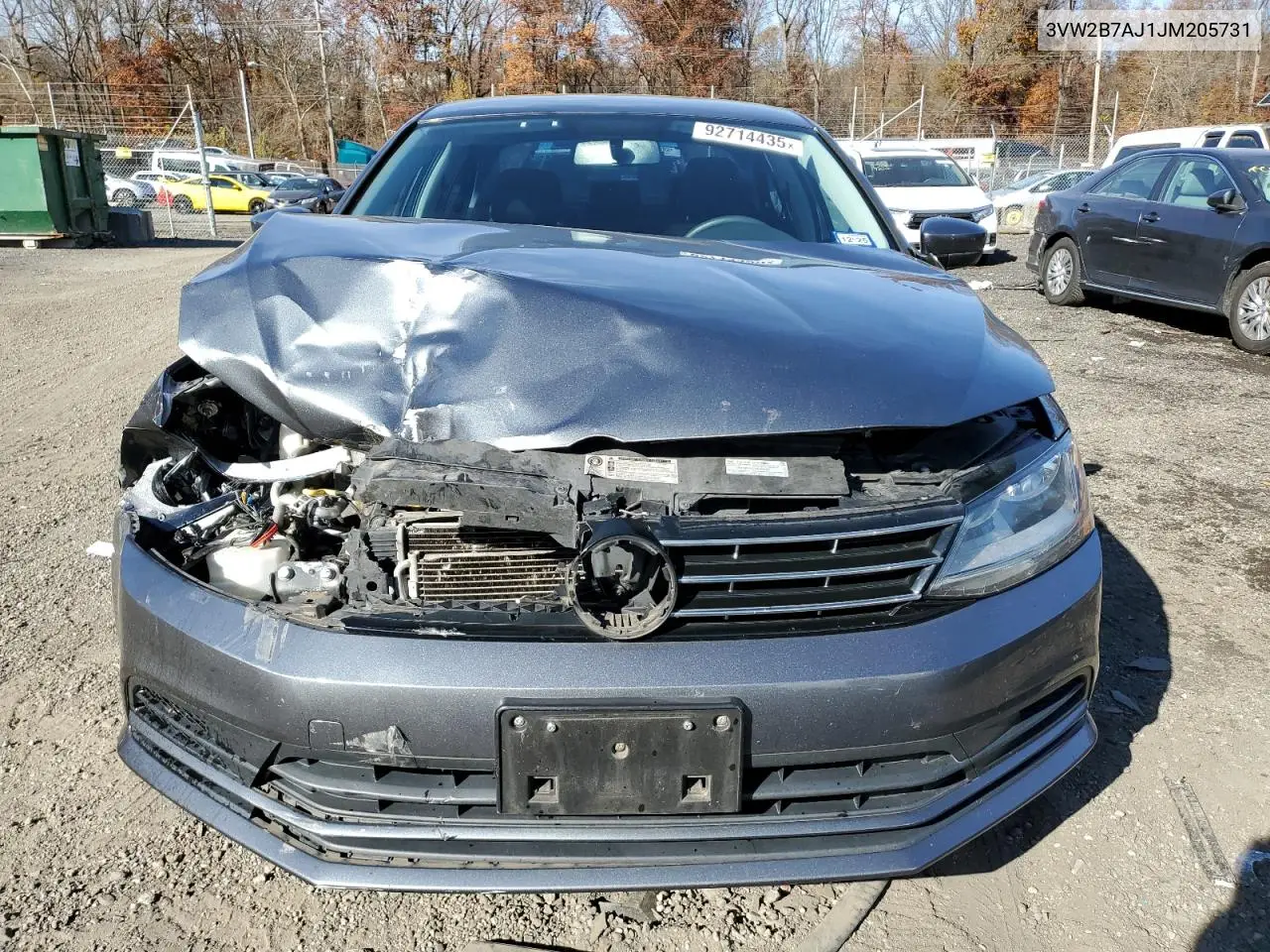 3VW2B7AJ1JM205731 2018 Volkswagen Jetta S