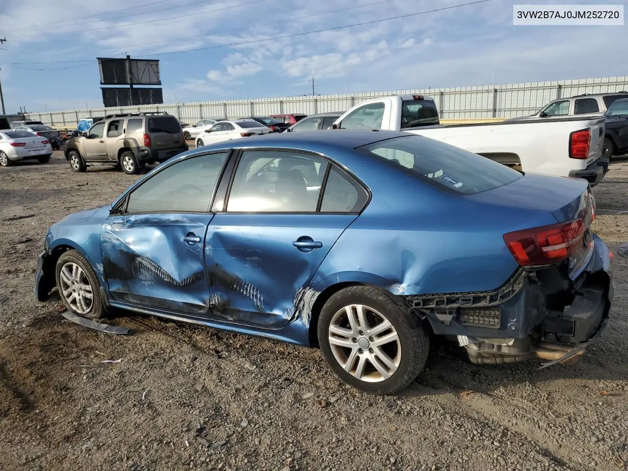 3VW2B7AJ0JM252720 2018 Volkswagen Jetta S