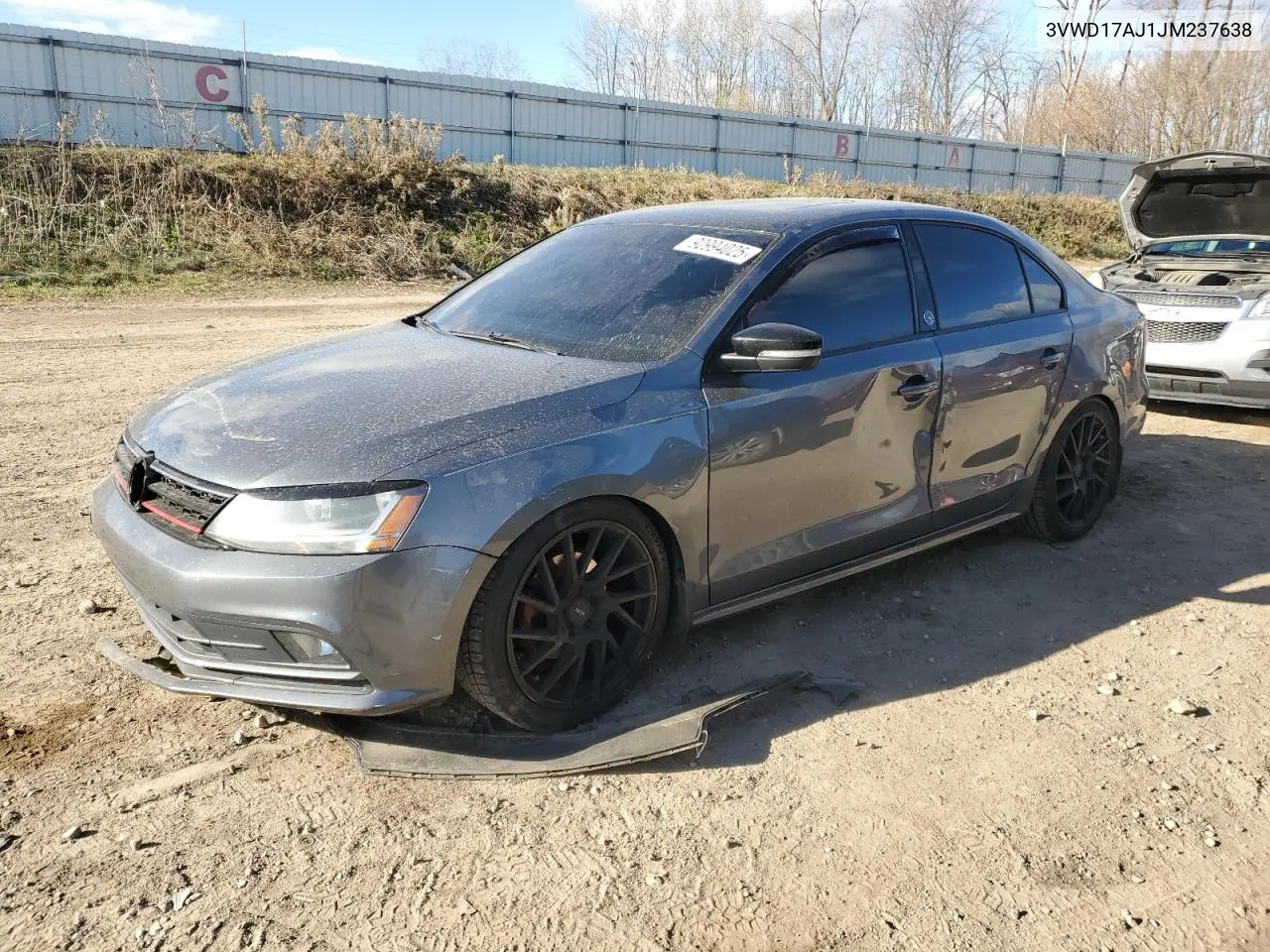 3VWD17AJ1JM237638 2018 Volkswagen Jetta Sport