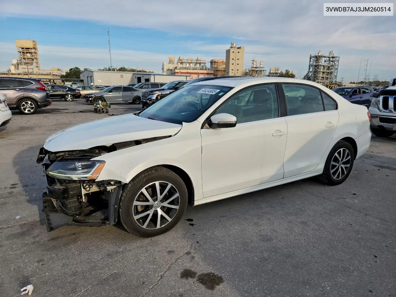 3VWDB7AJ3JM260514 2018 Volkswagen Jetta Se