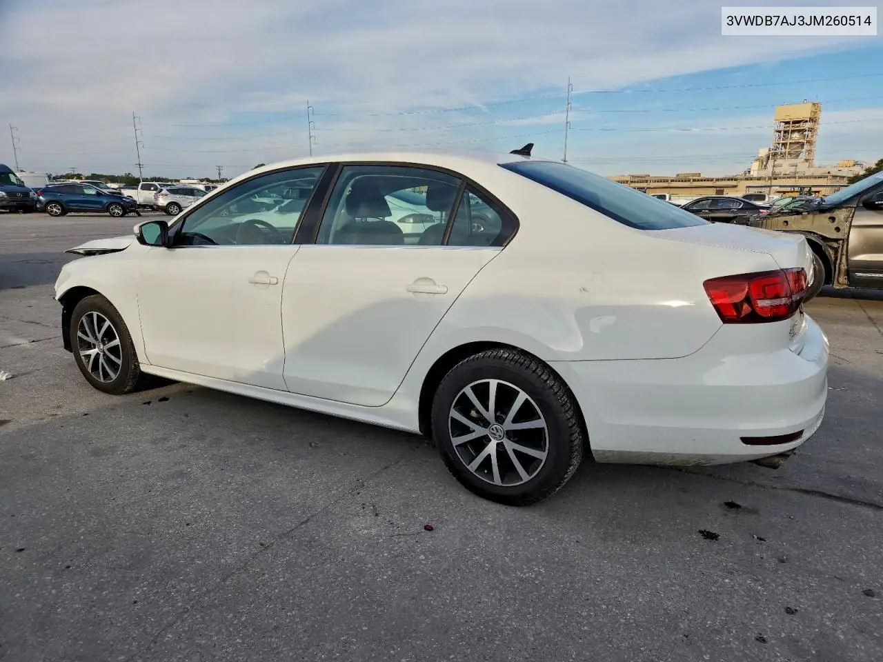 3VWDB7AJ3JM260514 2018 Volkswagen Jetta Se