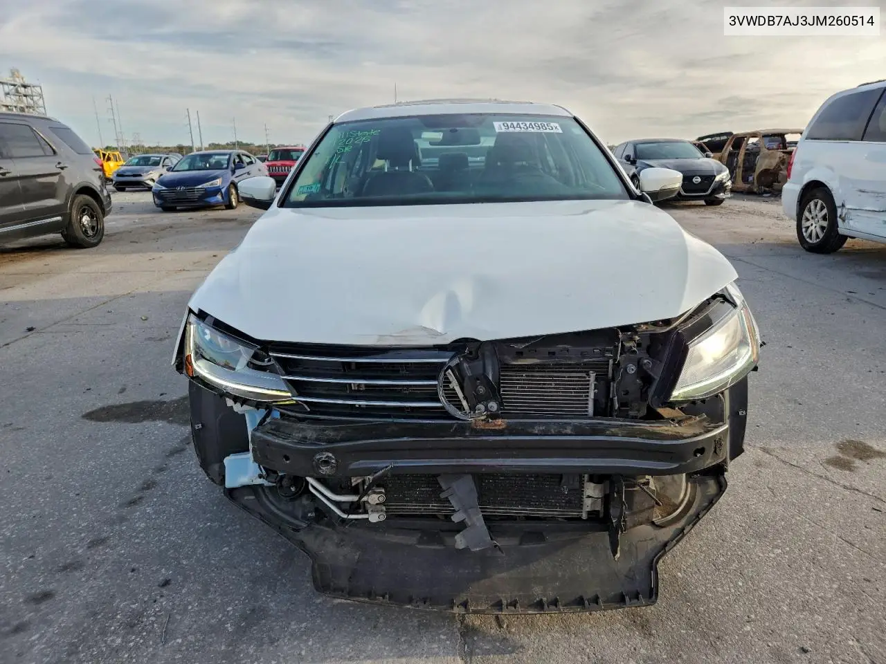 3VWDB7AJ3JM260514 2018 Volkswagen Jetta Se