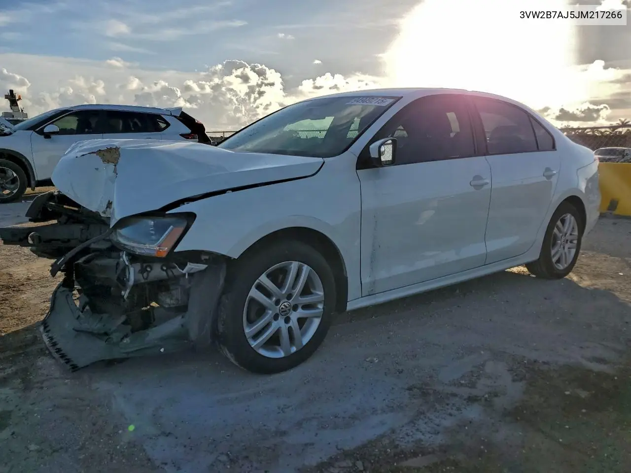 3VW2B7AJ5JM217266 2018 Volkswagen Jetta S