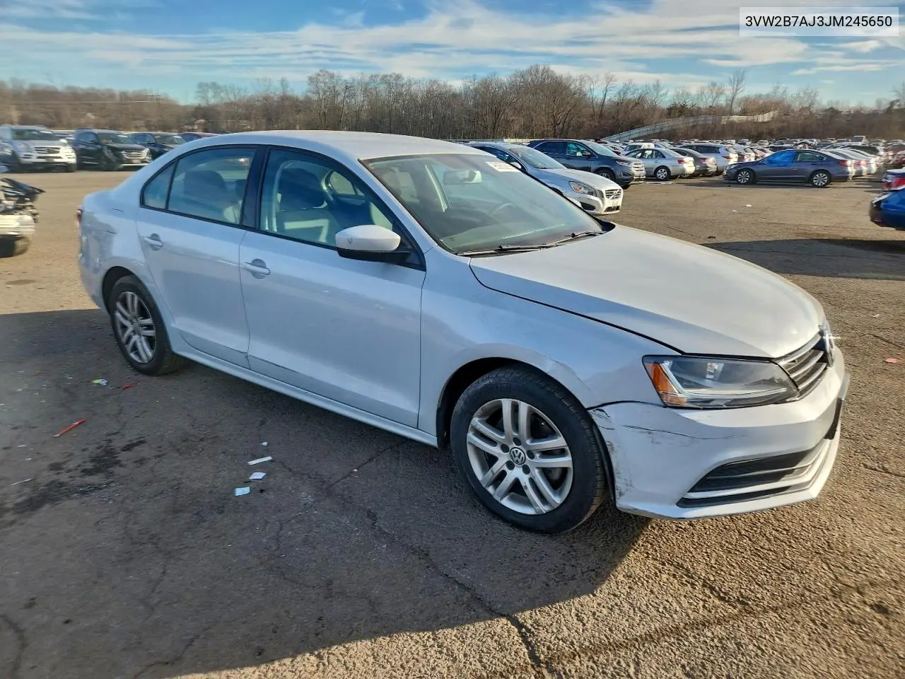 3VW2B7AJ3JM245650 2018 Volkswagen Jetta S