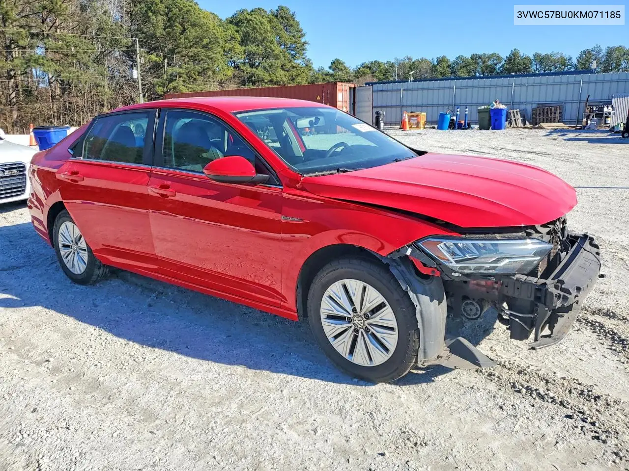 3VWC57BU0KM071185 2019 Volkswagen Jetta S