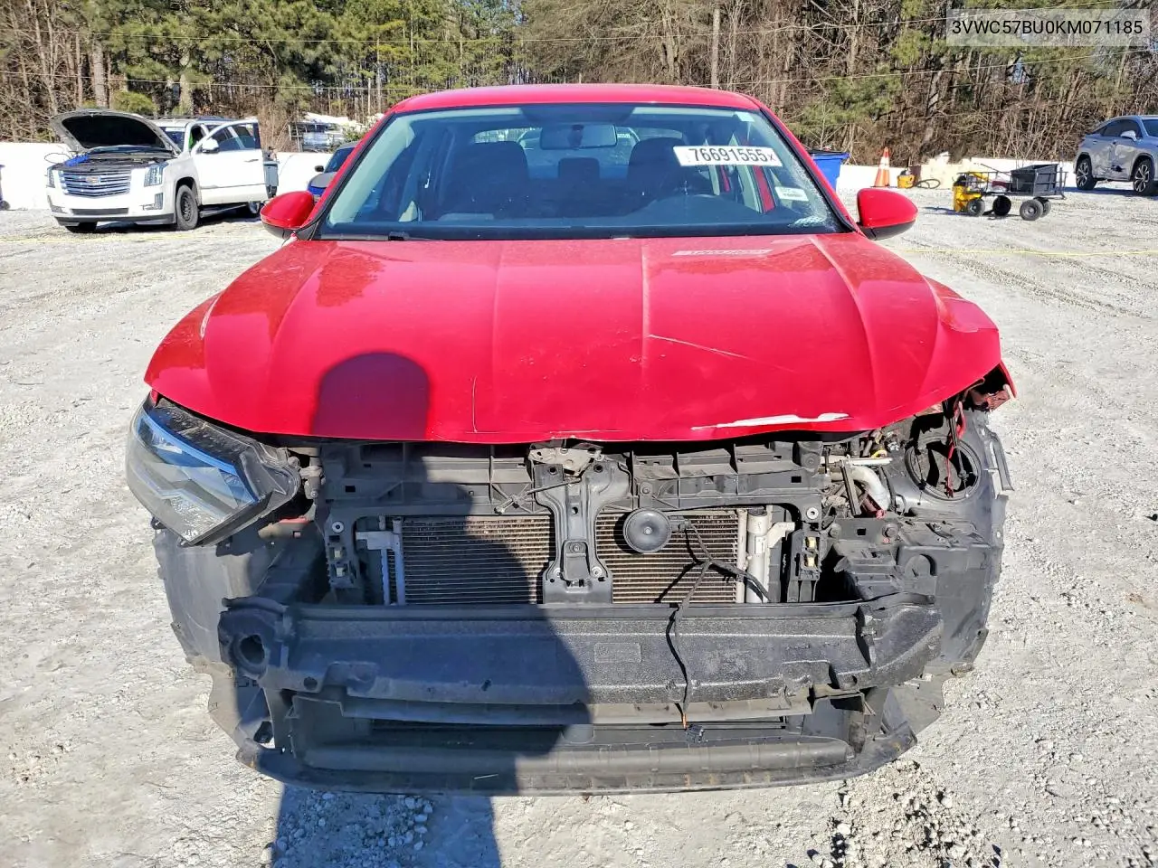 3VWC57BU0KM071185 2019 Volkswagen Jetta S