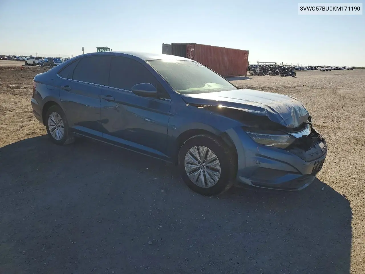 3VWC57BU0KM171190 2019 Volkswagen Jetta S
