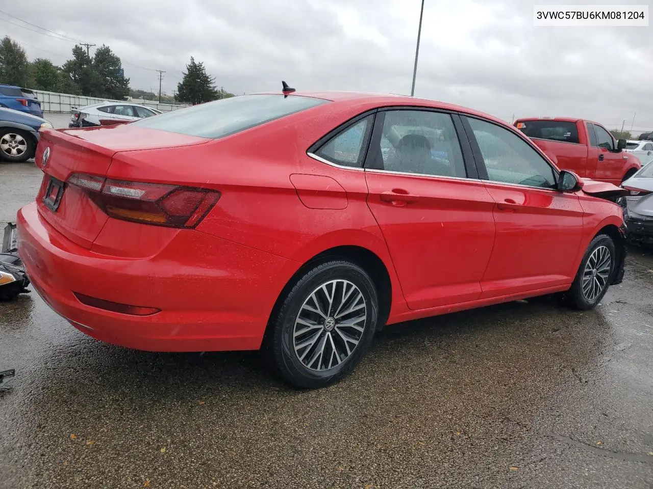 3VWC57BU6KM081204 2019 Volkswagen Jetta S