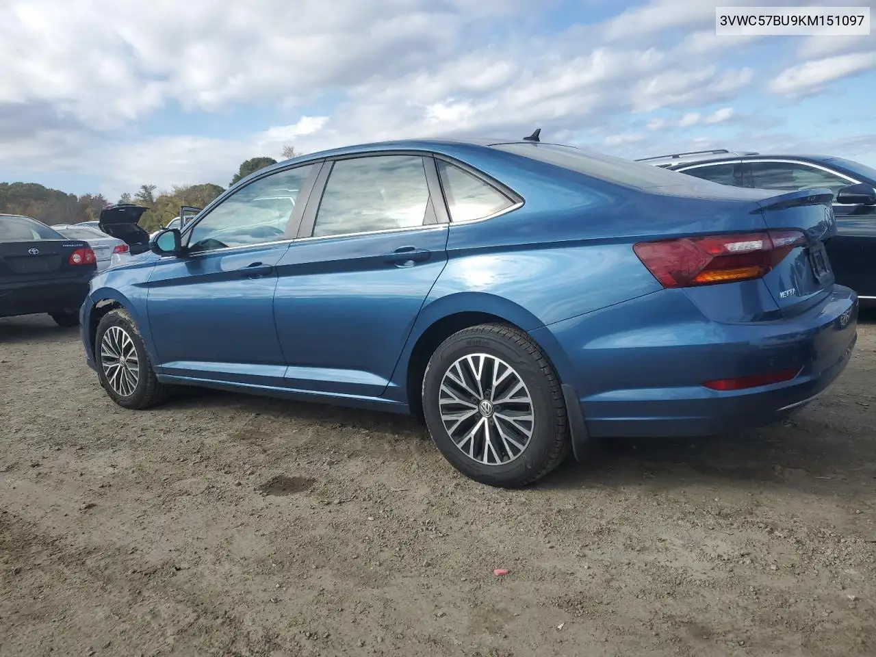 3VWC57BU9KM151097 2019 Volkswagen Jetta S